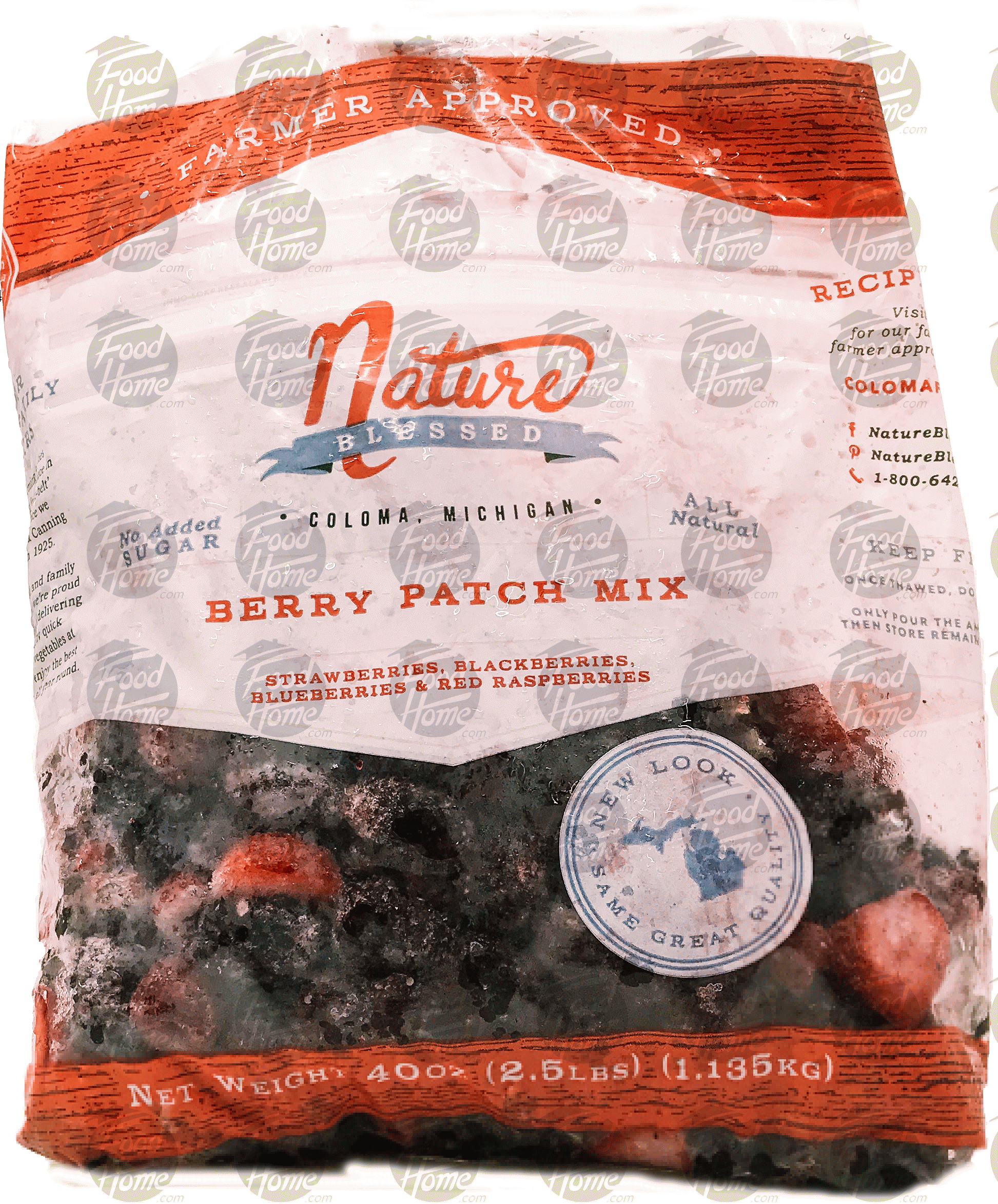 Nature Blessed  berry patch mix, frozen bag Full-Size Picture